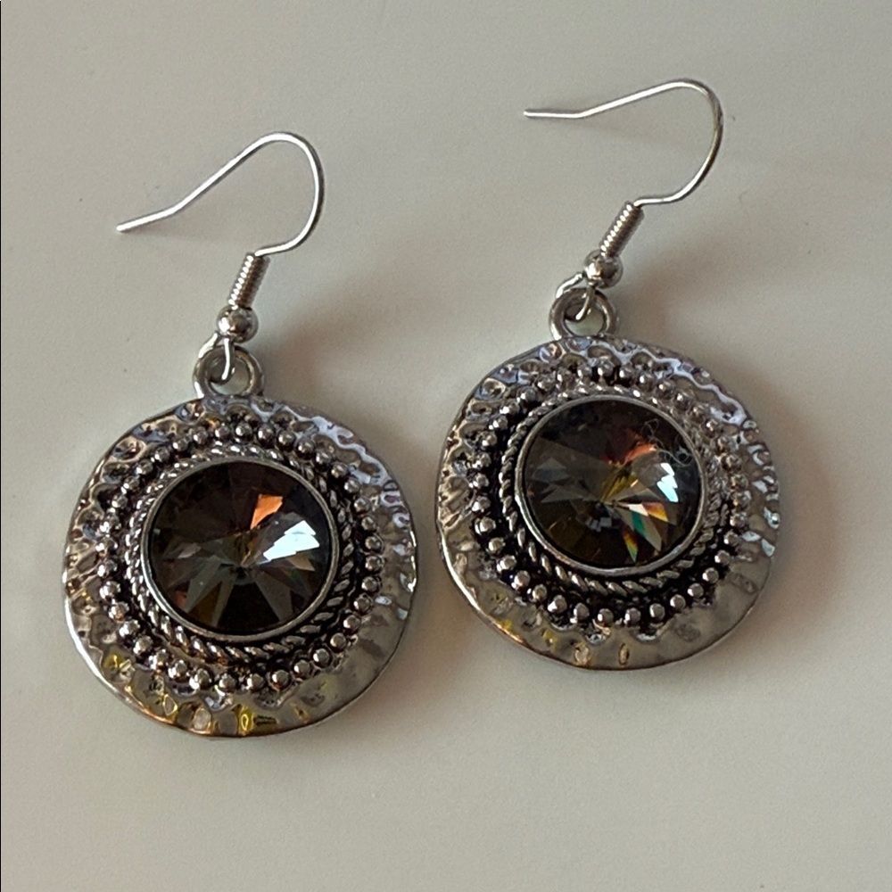 Elegant Silver Dangle Earrings